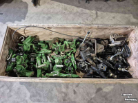 Gebrauchte Teile für Traktoren John Deere trekhaken handmatig en automatisch 330 cm en 390 cm breed
