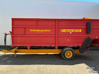 Futterverteilwagen / Futterdosierwagen Schuitemaker Feedo 80-18