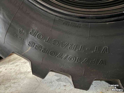 Räder, Reifen, Felgen & Distanzringe Bridgestone VF 600/65r28 VF 710/70r38