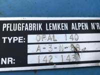 Pflüge Lemken Opal 140 4 schaar
