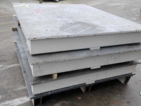 Werkbank  Stalen gevlakte platen geschikt voor werktafel