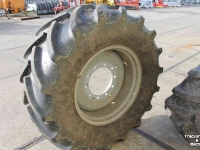 Räder, Reifen, Felgen & Distanzringe Mitas 540/65R28 SFT Super Flexion Tire voorbanden velgen trekkerbanden wielen 10-gaats tractorbanden