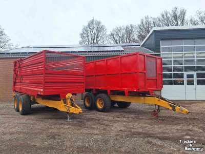 Silagewagen Schuitemaker Zelfbouw silagewagen