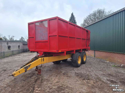 Silagewagen Schuitemaker Zelfbouw silagewagen