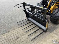 Mistgreifers JCB Mestgrijper Silagegrijper 140 cm minishovel Euro ophanging JCB