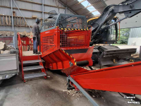 Holzspalter  Houtklover Hakki Pilke HP55 PRO houtkloverset voorraadtafel en afvoerband
