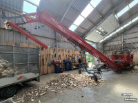 Holzspalter  Houtklover Hakki Pilke HP55 PRO houtkloverset voorraadtafel en afvoerband