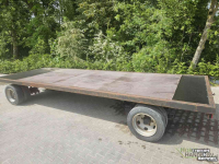 Anhänger  Platte wagen balenwagen hooiwagen
