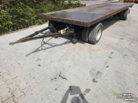 Anhänger  Platte wagen balenwagen hooiwagen