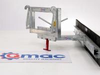 Gülleschieber Qmac Rubber manure scraper hookup Weidemann
