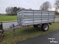 Kipper Kersten 3,5 tons gegalvaniseerd kipper kipkar