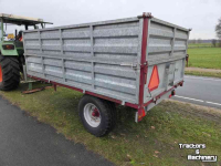 Kipper Kersten 3,5 tons gegalvaniseerd kipper kipkar