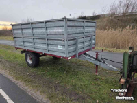 Kipper Kersten 3,5 tons gegalvaniseerd kipper kipkar