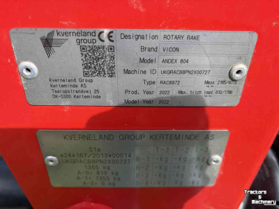 Schwader Vicon Andex 804