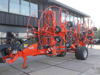 Schwader Kuhn GA13031 4-rotorige cirkelhark vierrotorhark wiersmachine NIEUW!