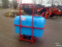 Anbaufeldspritze GRS Veldspuit 800 L pomp bediening tank