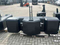 Frontgewichte  2500 KG Ertscomposiet laag model