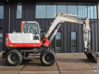 Mobilbagger Takeuchi TB070W mobiele graafmachine mobiele kraan bandenkraan