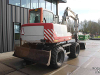 Mobilbagger Takeuchi TB070W mobiele graafmachine mobiele kraan bandenkraan