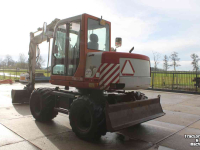 Mobilbagger Takeuchi TB070W mobiele graafmachine mobiele kraan bandenkraan