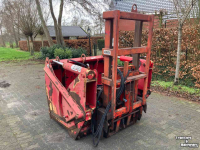 Silageschneidezange Redrock HA 160 kuilhapper met hefmast en afschuiver