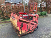 Silageschneidezange Redrock HA 160 kuilhapper met hefmast en afschuiver
