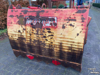 Silageschneidezange Redrock HA 160 kuilhapper met hefmast en afschuiver