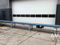 Förderband  10000X600 MM TRANSPORTBAND VLAKKE BAND FLAT BELT CONVEYOR BELT FLACHBAND FÖRDERBAND