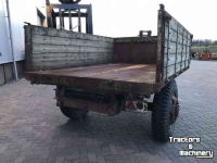 Kipper  Kipper / Kipwagen met houten opbouw
