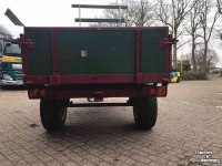 Tieflader / Anhänger  Enkelassige houten wagen