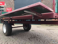 Tieflader / Anhänger  Enkelassige houten wagen