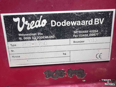 Grünlandinjektor Vredo ZB3-8750 bemester