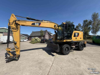 Mobilbagger Caterpillar M318F schuifblad en stempels