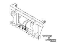 Adapter Qmac MERKADAPTER BLANCO - TEREX TL80