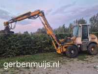 Radlader Liebherr 507 Speeder Shovel + Hemos Heggen-maaiarm