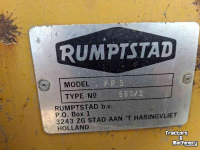 Dammfräse Rumptstad FR5 rijenfrees