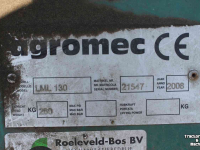 Schlegelmulchgeräte Agromec LML130 verstek-klepelmaaier