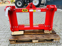 Radlader Kemp Adapter Terex scheaff yanmar naar 3 punt