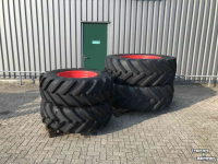Räder, Reifen, Felgen & Distanzringe Michelin 480/70R30 + 650/65R42