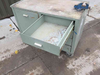 Werkbank  werkbank gereedschapkist