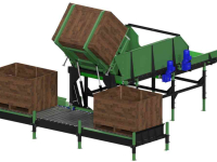 Sonstiges Förderanlagen und Material-Handling-Ausrüstungen MFP WSA automatische bunker/kantelcombinatie