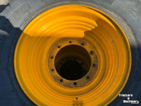 Räder, Reifen, Felgen & Distanzringe Michelin Set 500/70-24  JCB 10-gaats 90%