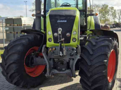 Schlepper / Traktor Claas Axion 810 C-Matic Cebis 50Kmh. Lucht, Fronthef en PTO