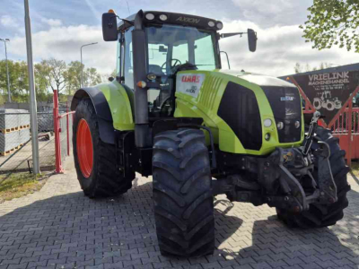 Schlepper / Traktor Claas Axion 810 C-Matic Cebis 50Kmh. Lucht, Fronthef en PTO