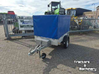 Tieflader / Anhänger  Huif aanhanger 750 kg.