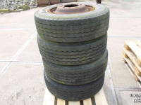 Räder, Reifen, Felgen & Distanzringe Stomil 265/70R19.5 Kormoran truckbanden trailerbanden wielen velgen 10-gaats