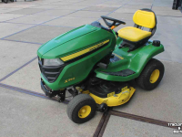Aufsitzrasenmäher John Deere X350 zitmaaier maaitrekker mulching grasmaaier