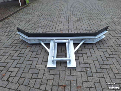 Gummi-Schieber  Heavy-Duty S60 rubberschuif 255 cm / modderschuif / wegenschuif