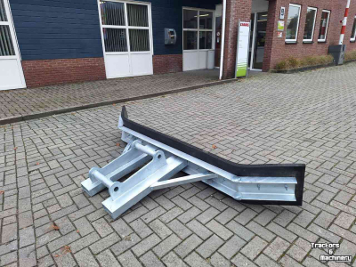 Gummi-Schieber  Heavy-Duty S60 rubberschuif 255 cm / modderschuif / wegenschuif