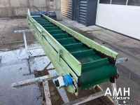 Steigförderband  3430X400 OPVOERBAND ELEVATORBAND ELEVATOR BELT FÖRDERBAND STEIGBAND